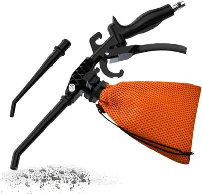 Lucht Mondstuk Blazer - Stofblazer Schoonmaak - Auto Interieur Reinigen - Ergonomisch Handvat - 20 x 15 x 5 cm