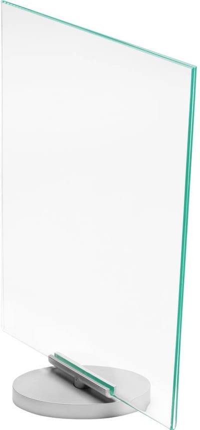 magnetoplan 691201 Tafelstatief Voor papierformaat: DIN A5 Doorzichtig 1 stuk(s)