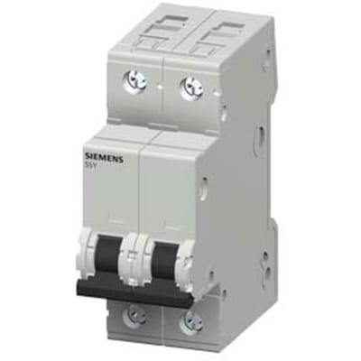Siemens 5SY42027 5SY4202-7 Zekeringautomaat 2 A 230 V, 400 V
