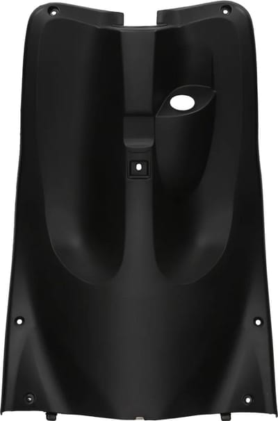 Beenschild Mokix voor MBK Ovetto, Yamaha Neo’s zwart (tot 2008)