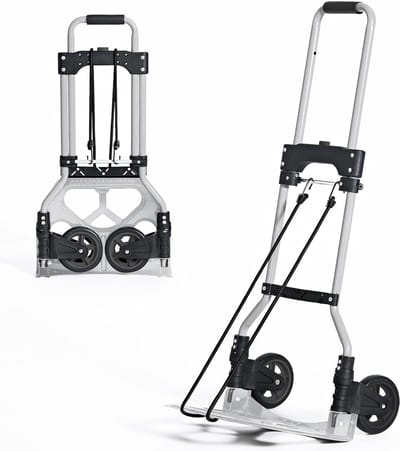 Opvouwbare trapbeklimming steekwagen - Aluminium laadplatform - Anti-slip pads - Draagkracht 60 kg