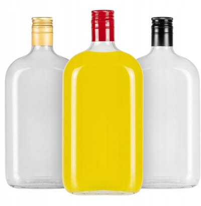 Bimberek Klasyk - Decoratieve Fles - 500ml - Piersiówka - Glas