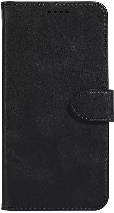 Geschikt voor Motorola Moto Edge 20 Lite Hoesje - Bookcase - Pu Leder Wallet Book Case Zwart Cover