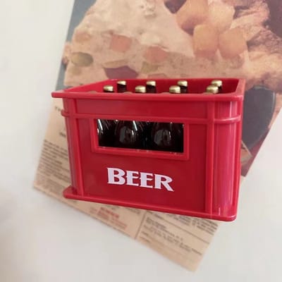 TLVX Sterke Bierfles Opener Koelkast Magneet Rood / Bierflesje openen / Koelkastmagneet Foto / Boodschappenlijst / Notitie / Memo bord / Magnetisch / Heineken / Amstel / Hertog-Jan / Grolsch / Birre Moretti / Jupiler / Duvel / Bierfles Opener