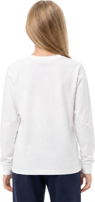4F T-shirt voor meisjes Longsleeve Wit - Maat 152cm