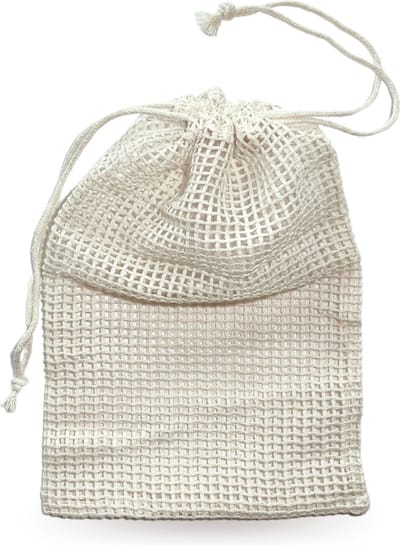 green-goose® Biokatoen Waszakje | 16 x 19 cm | Milieuvriendelijke en Duurzame Waszak