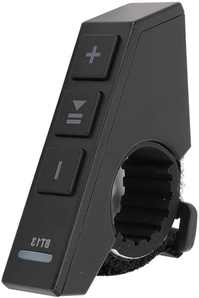 Afstandsbediening voor media, Waterdichte stuurbediening met smartphone-besturing, Geschikt voor auto, fiets, motorfiets, skiën.