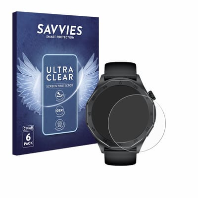 Savvies - Screenprotector voor Kardena Care Pro 4 Klassisch - Folie Beschermfolie transparant 6 Stuks
