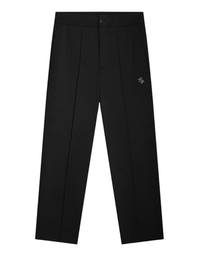 Filling Pieces 422550500247 Pantalons Zwart Coach Pants Twill Wool