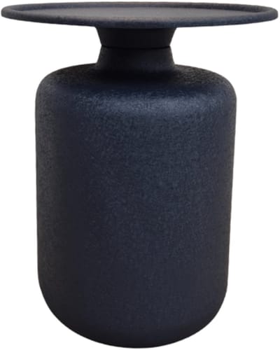 Deco4yourhome® - Salontafel - Bijzettafel - Blauw - Blue - Indigo - Rond - 42x42x52cm