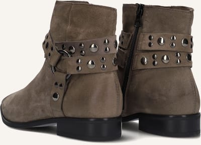 BLASZ L63203 Enkellaarsjes - Enkelboots met rits - Dames - Bruin - Maat 39