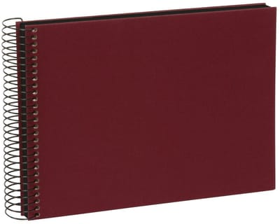 Dailygoods- Fotoalbum 24 x 17 cm - Herinneringsalbum met 40 pagina's - Linnen - Plakalbum - Duurzaam - Voor foto's en versieringen