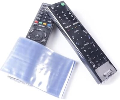 Krimpfolie Covers - Beschermfolie Afstandsbediening - Elektronica Beschermen - Stof- en Vochtbestendig - 20 Stuks - Transparant