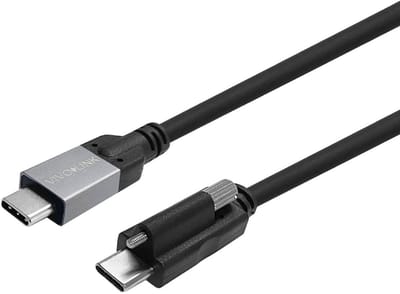 USB-C Screw to USB-C Cable