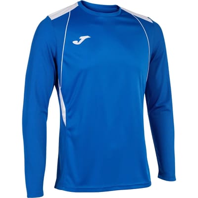 Joma Championship Vii T-shirt Met Lange Mouwen Blauw 7-8 Years Jongen