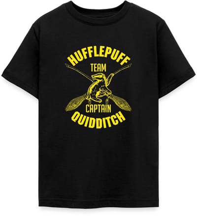 Harry Potter Hufflepuff Team Captain Quidditch T-Shirt Tiener