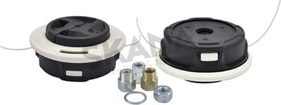 Maaikop met twee maaidraden Ø 115 mm met 4 adapters voor STIHL