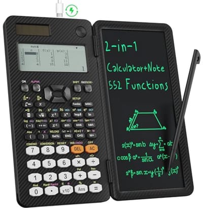 Wetenschappelijke Calculator met Oplaadbare & Zonne-energie en Meerdere Weergaven voor Studenten