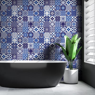 Muurstickers - Zelfklevende tegelmuurstickers voor keuken en badkamer - 30 Sadrito tegelstickers - 30 stickers 20x20cm