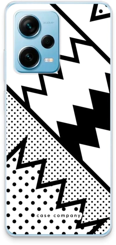 Case Company® - Hoesje geschikt voor Xiaomi Redmi Note 12 Pro Plus hoesje - Pop Art #5 - Soft Cover Telefoonhoesje - Bescherming aan alle Kanten en Schermrand