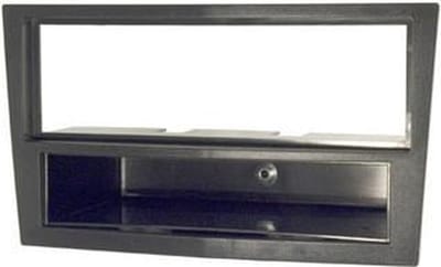 1DIN frame  Opel Astra 04-10  Corsa Vivaro Zafira zwart
