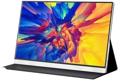 Draagbare Laptop Monitor - Extern Scherm - Dubbel Scherm Werken - Full HD HDR10 - 15 inch - Zwart