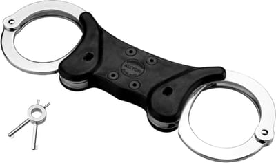 Professionele Heavy-Duty Handboeien met Dubbelslot en 2 Sleutels
