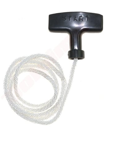 Startergreep met Touw 4,5mm 1,2M passend op HONDA GX160 ( 28461-ZE1-003 ) Merk BPC Parts