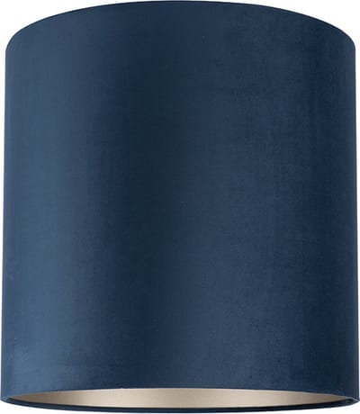 Uniqq Lampenkap velours konings blauw Ø 40 cm – 40 cm hoog