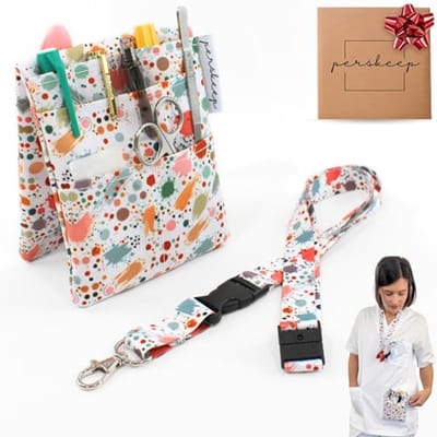 Verpleegkundige Organizer met Lanyard en ID-houder – Praktische Accessoires voor Zorgprofessionals