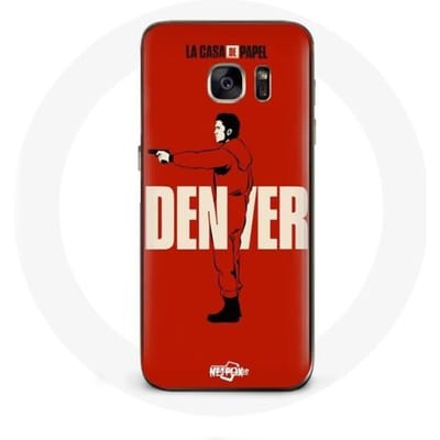 Samsung Galaxy S7 hoesje La Casa De Papel Denver tekening