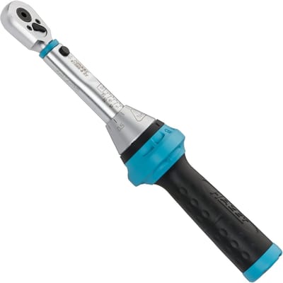 Momentsleutel - Precisie gereedschap - Gecontroleerd aandraaien - Haptische en akoestische ontgrendeling - 25-25 Nm - Zwart-blauw