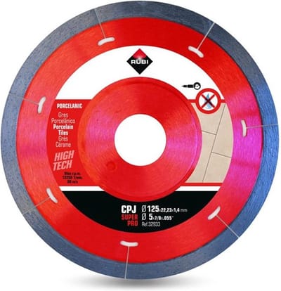 Rubi disque diamant céramique CPJ Ø125mm SPRO
