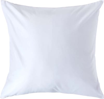 Homescapes Luxe Satijn Kussensloop 60x60 cm – Wit – 100% Egyptisch Katoen – Draaddichtheid 1000