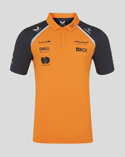 Mclaren Teamline Polo Oranje 2025 3XL - Lando Norris - Oscar Piastri