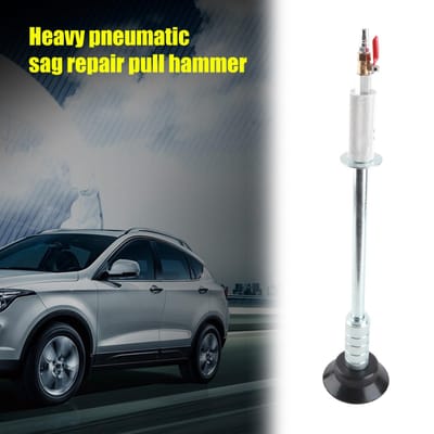 Zware Pneumatische Uitdeukhamer Auto Carrosserie Uitdeuk Reparatie Zuignap Schuifgereedschap wit