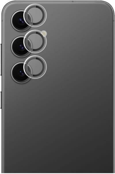 Rosso Camera Frame Protector Geschikt voor Samsung Galaxy S24 - Case Friendly - 9H Tempered Glass voor Cameralens - Gemakkelijke Installatie met Tray - Transparant