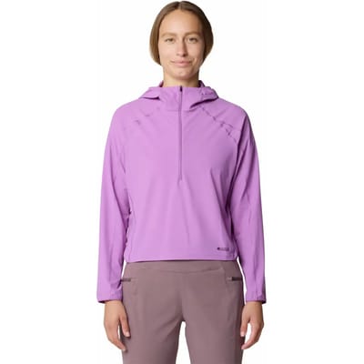 Mountain Hardwear Sunshield™ Fleece Met Kap Paars XS Vrouw