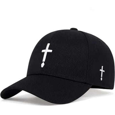 Casquette de baseball brodée croisée tendance pour hommes et femmes, en coton, snapback, chapeau de papa, bone, casquette, été, couple, casquettes hip hop black