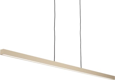 Lumidora Hanglamp 75171 - LEV - Ingebouwd LED - 16.0 Watt - 1200 Lumen - 3000 Kelvin - Beige - Zand - Metaal