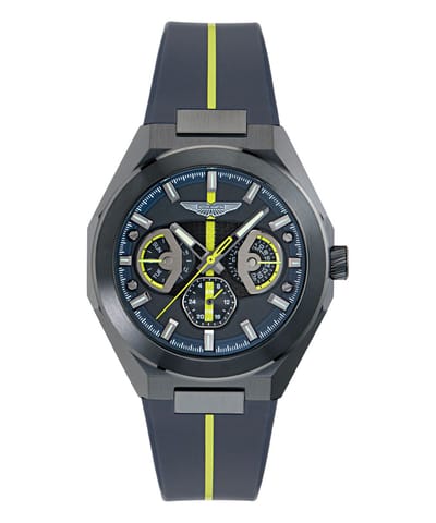 Aston Martin Thrill TKS W MTRI2S602 Horloge - Siliconen - Blauw - Ø 42 mm