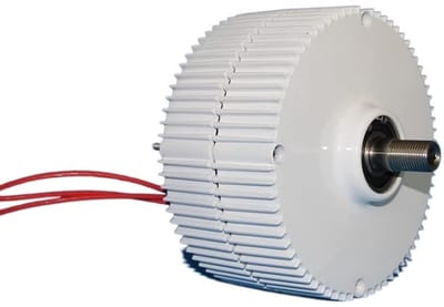 Windturbine Generator - Energie Opwekker - Duurzame Energie - Gearless Permanent Magneet - 600W 48V - Zilver