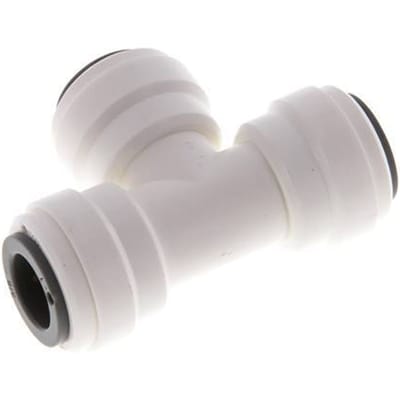 3/8'' T-koppeling POM Insteekfitting FDA EPDM [2 Stuks]