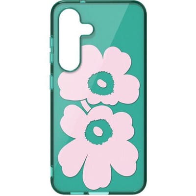 Samsung Galaxy S25 Hoesje - Unikko Hybrid Case - Marimekko - Roze