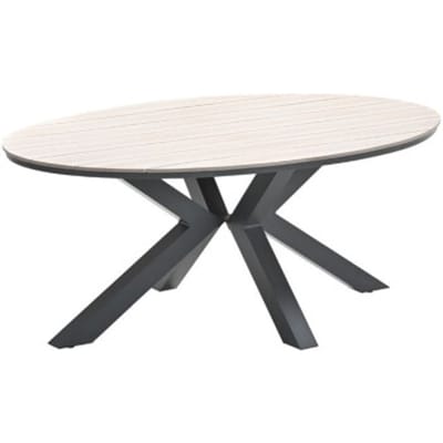Garden Impressions Edison tuintafel ovaal 180 cm light teak vironwood
