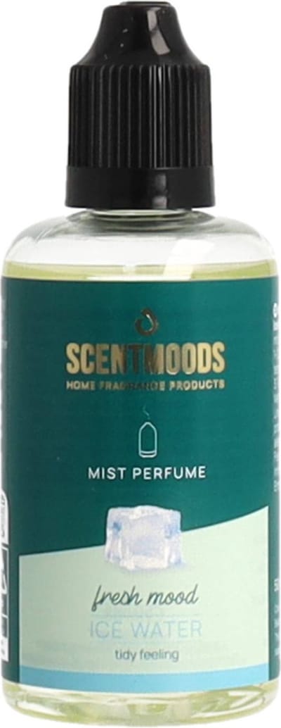Scentmoods - Ijswater Geurolie Voor Aromadiffuser - Geurolie Voor Oliebrander - Navulling Geurbrander - Etherische Olie - Geurverspreiders - Verdamper