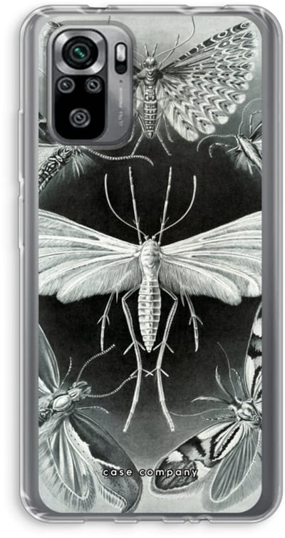 Case Company® - Hoesje geschikt voor Xiaomi Redmi Note 10S hoesje - Haeckel Tineida - Soft Cover Telefoonhoesje - Bescherming aan alle Kanten en Schermrand