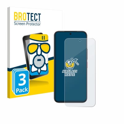 BROTECT - Screenprotector voor Nubia Air - Folie Beschermfolie Beschermglas matte 3 Stuks