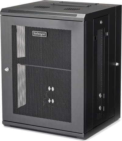 StarTech 15U Serverkast rack - wandmonteerbaar scharnierend