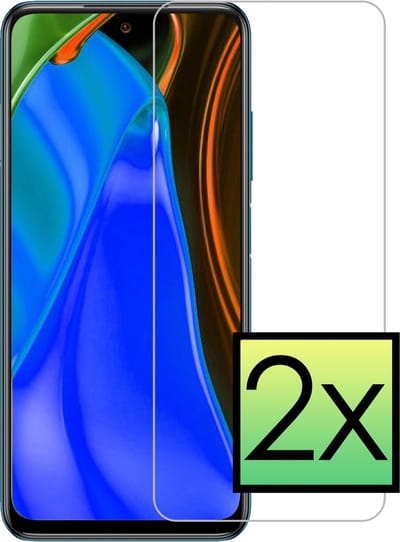 Screenprotector - 2 Stuks - Geschikt voor Xiaomi Poco M3 Pro - Extra Sterk - Beschermglas - Gehard Glas - Tempered Glass - Screen Protector - Bescherm Cover